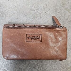 Vilenca Holland Cognac Leather Vintage Wallet